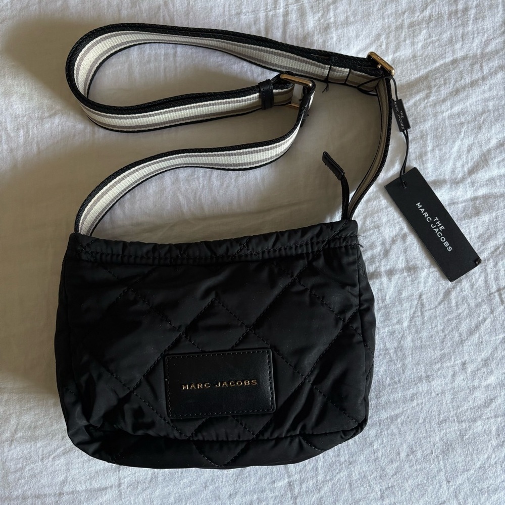 Marc Jacobs Black Quilted Shoulder Bag